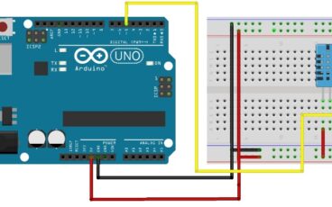 Temperature Measurement using DHT11and Arduino Program with Component Connection