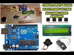 Fingerprint based Electronic Voting Machine using Arduino Project Thesis/Report Free Download Pdf